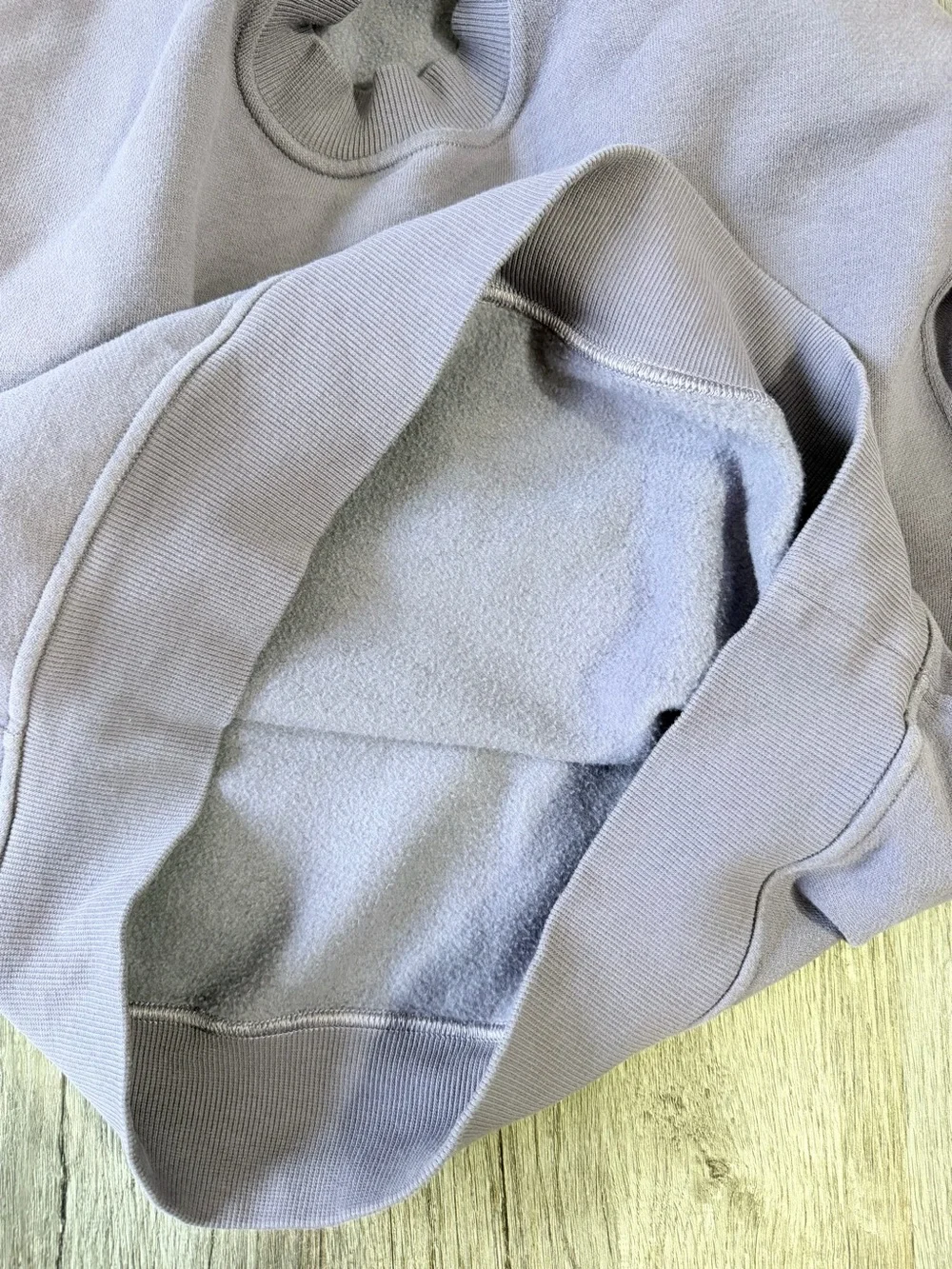 LULULEMON Steady State SuperLoft Crewneck Sweatshirt -Grape Mist